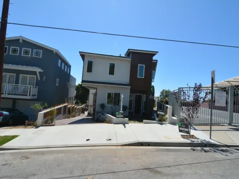 Vincent Park - Two modern residential properties on sloped lot in Redondo Beach