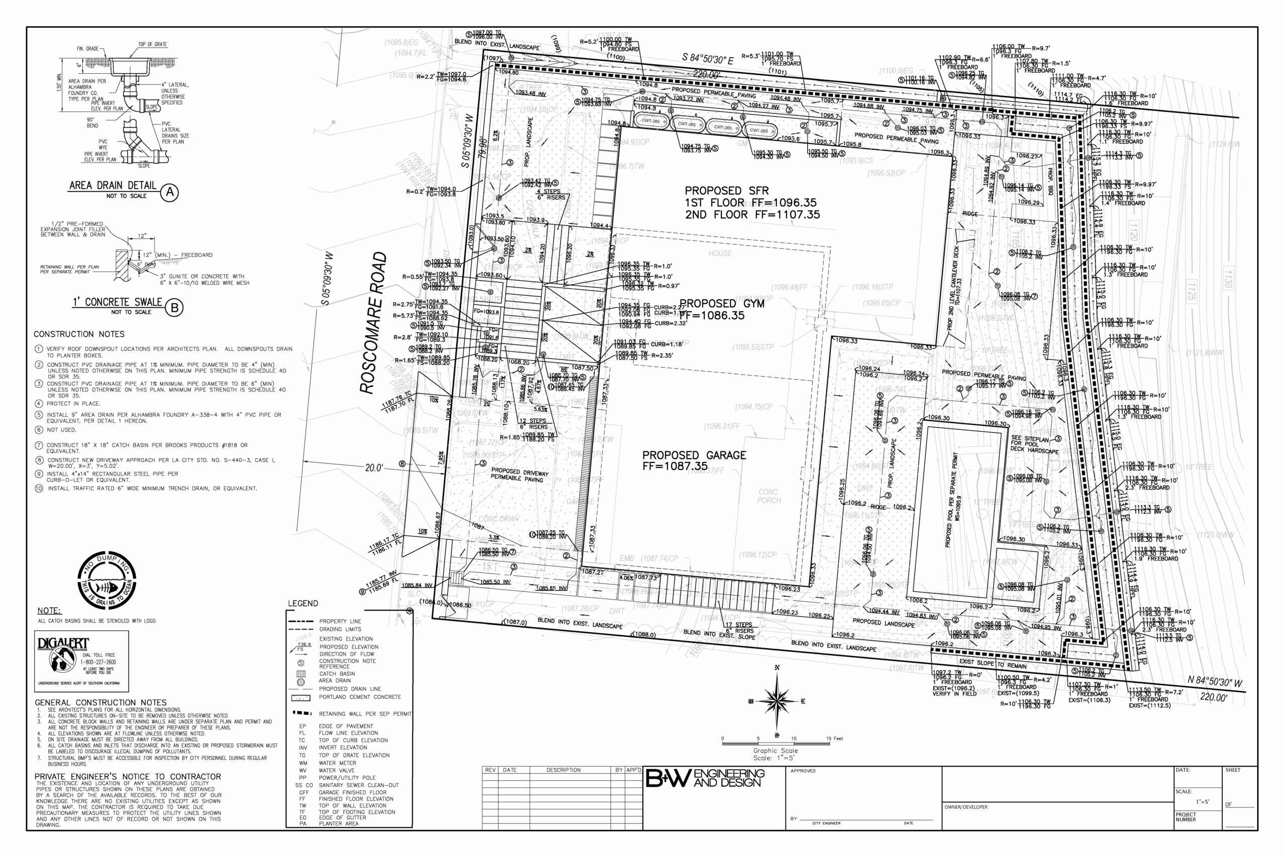 Bel Air Grading Plan